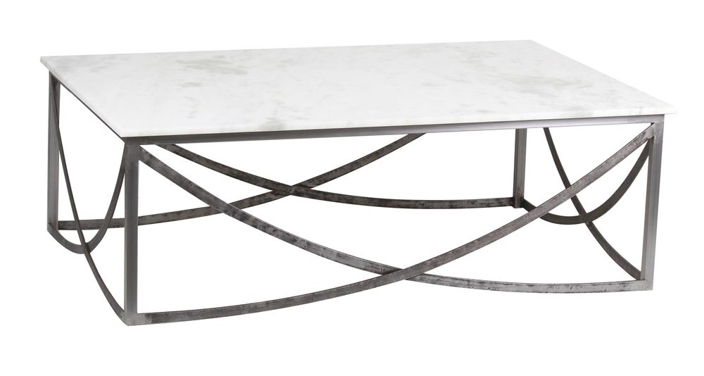 Grace Coffe Table With Marble Top