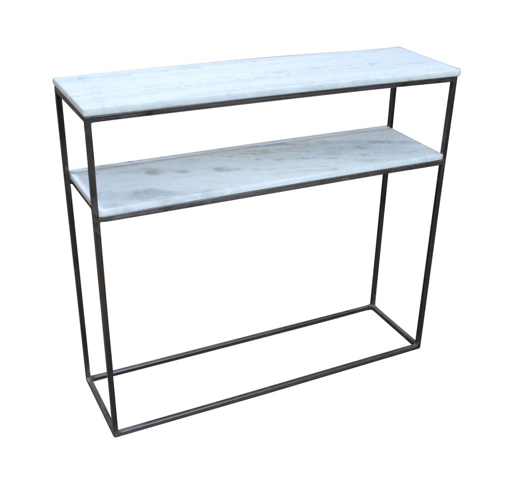 Marble Top Console Table