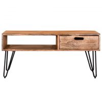 Jaydo Coffee Table in Natural Burnt