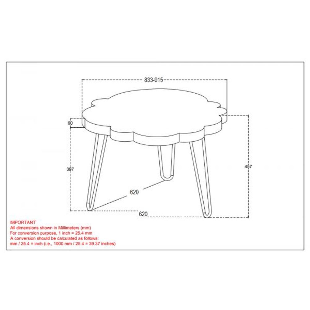 Nila Coffee Table in Natural