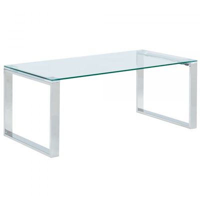 Zevon Coffee Table in Silver