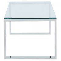 Zevon Coffee Table in Silver