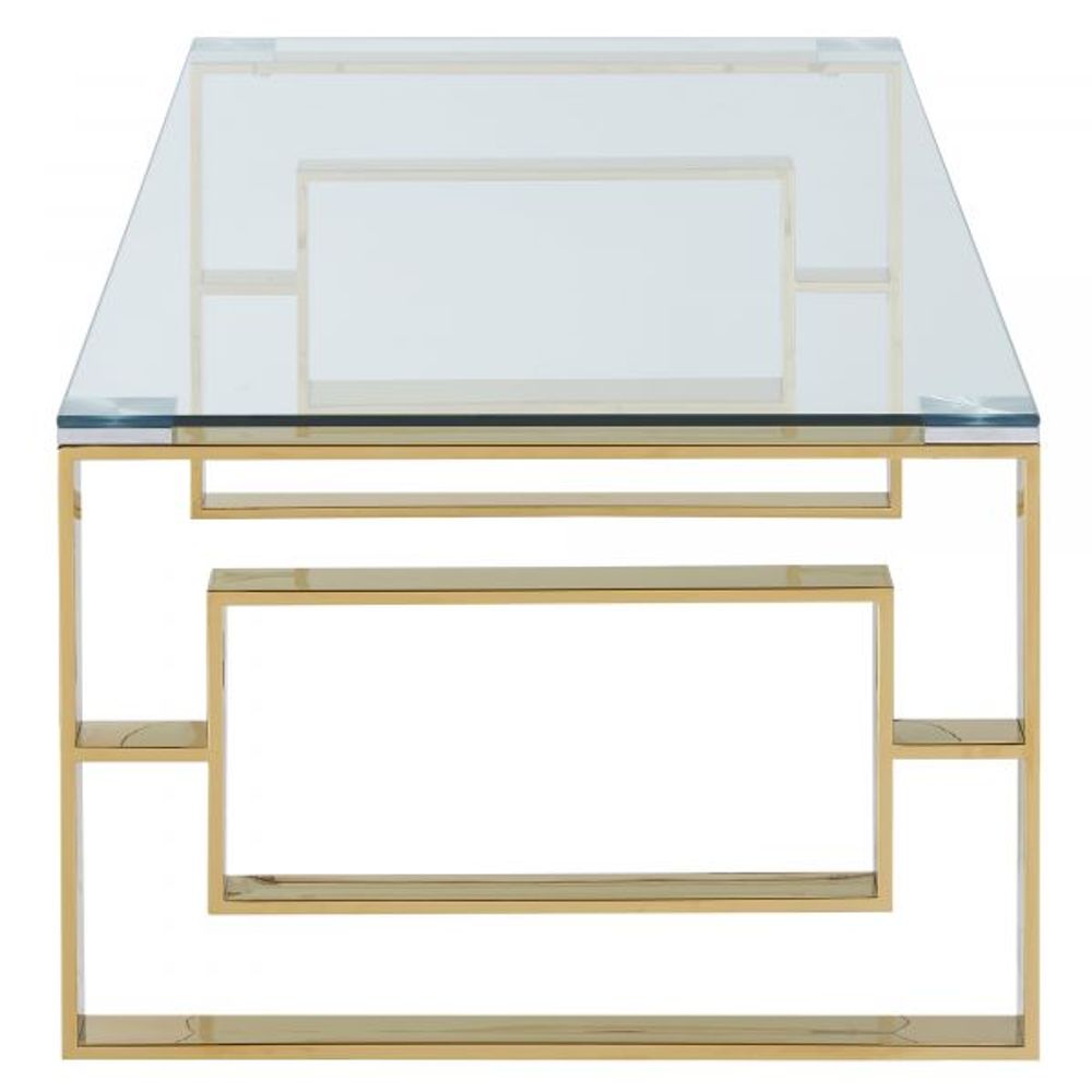 Eros Coffee Table in Gold