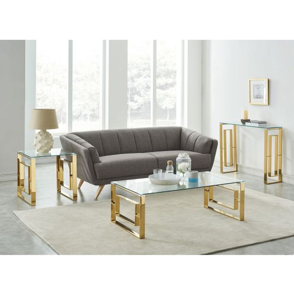 Eros Coffee Table in Gold