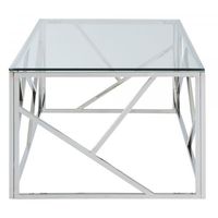 Juniper Coffee Table in Silver