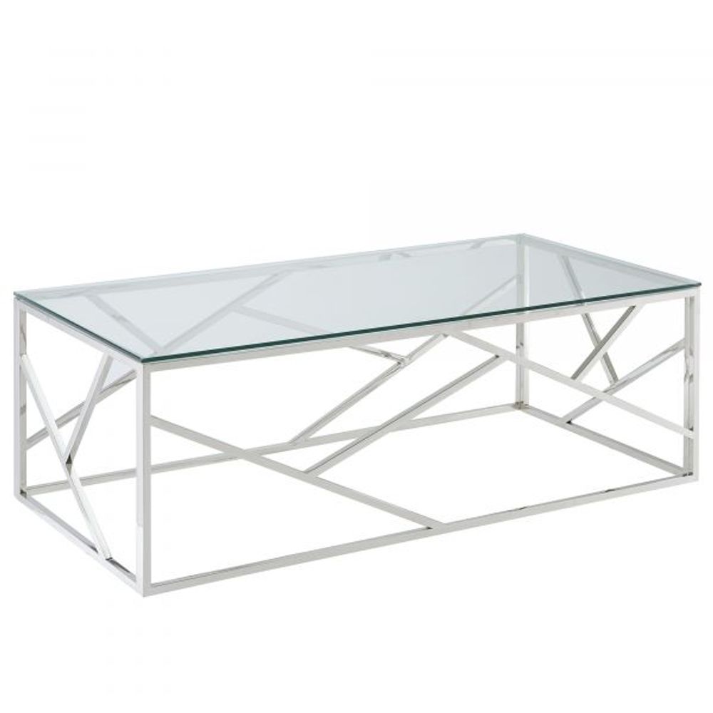 Juniper Coffee Table in Silver