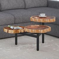 Anika Tripod Coffee Table in Natural