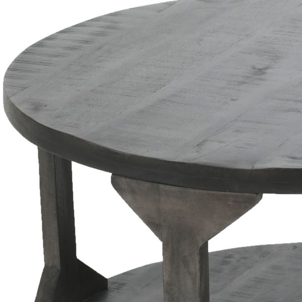 Avni Coffee Table in Distressed Grey