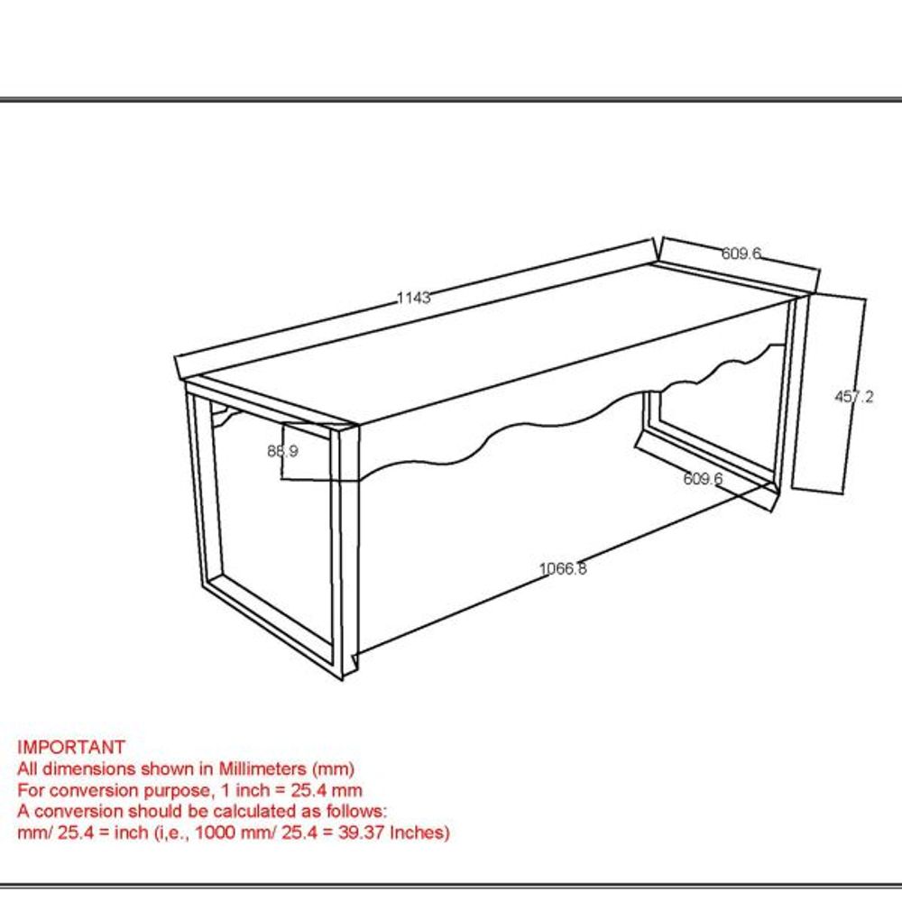 Rohani Coffee Table in Natural