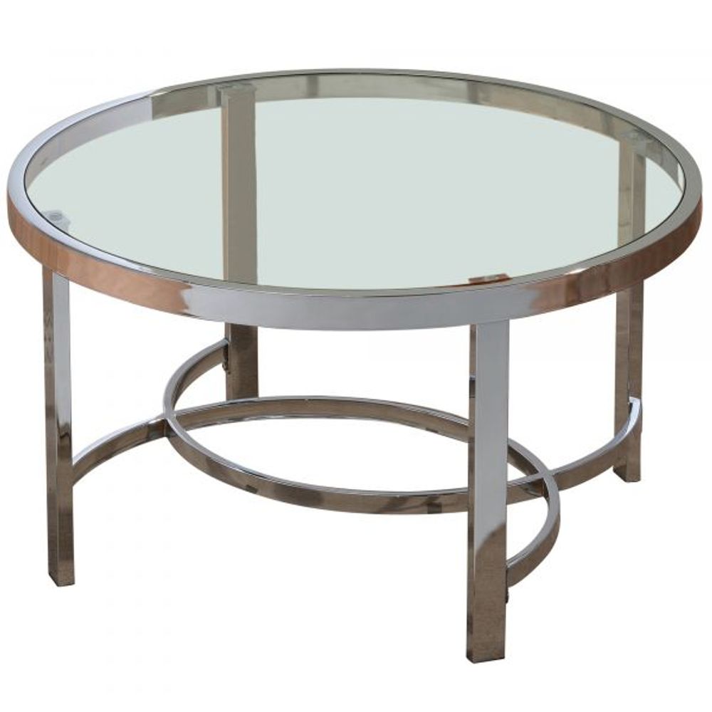 Strata Coffee Table in Chrome