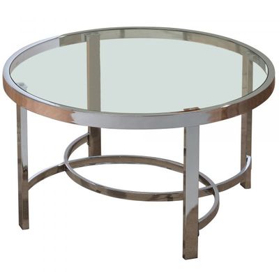 Strata Coffee Table in Chrome