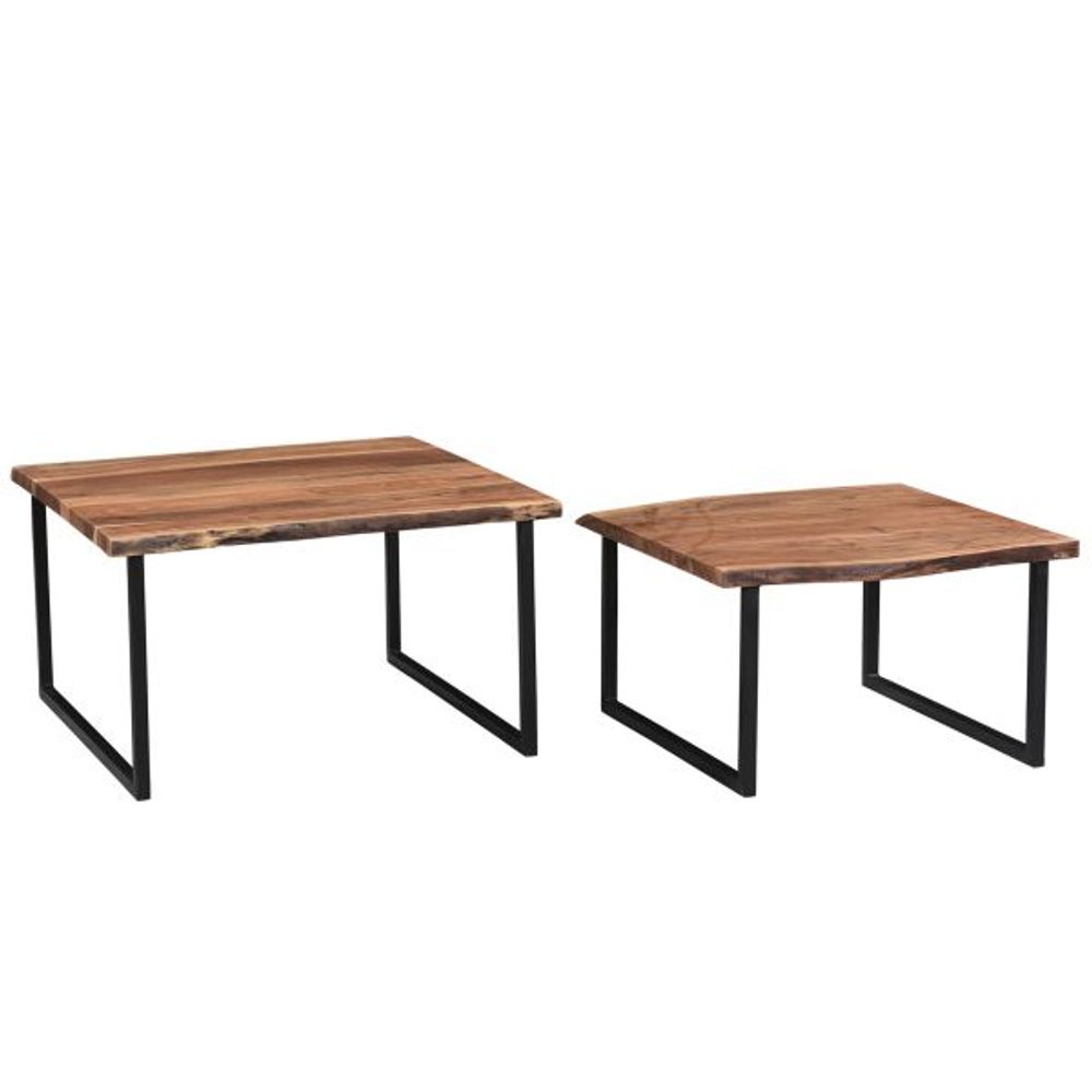 Jivin 2pc Coffee Table Set in Natural