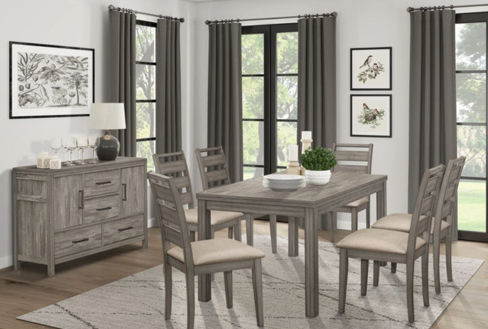 Bainbridge Dining Side Chairs, Grey