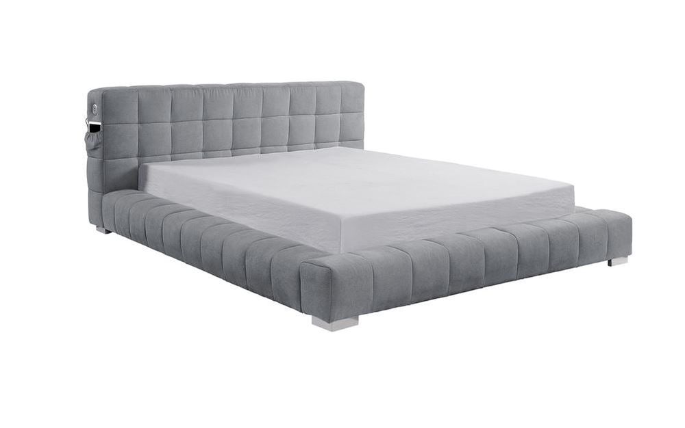 Mc Call - Platform Bed Grey