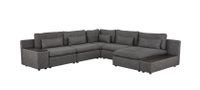 Morgan Sectional (Large) - Knit Beige