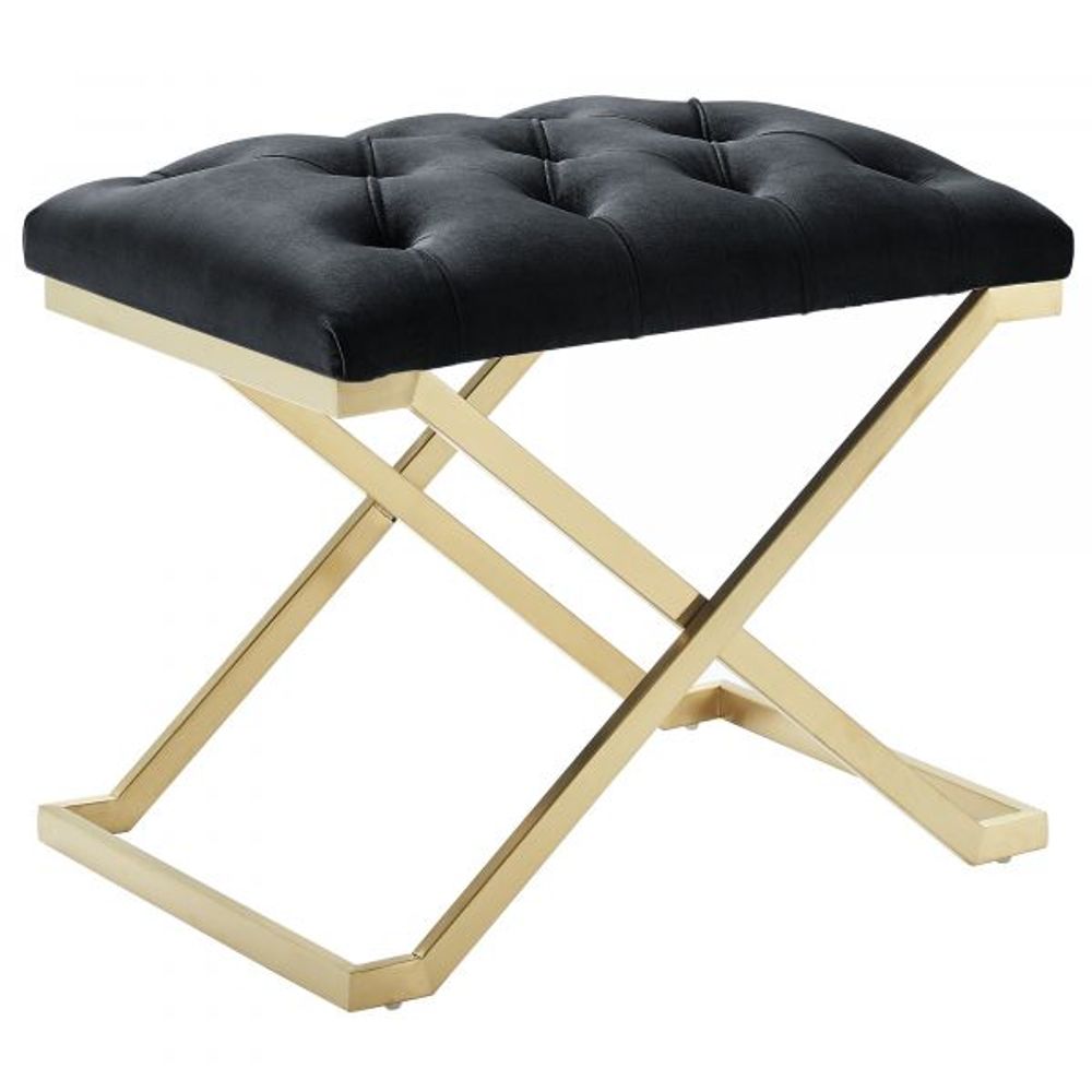 Rada Bench in Black/Gold