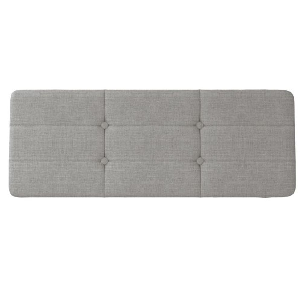 Timor Bench in Light Grey