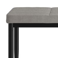 Timor Bench in Light Grey