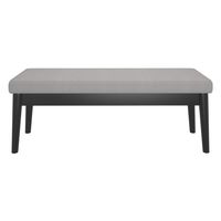 Pebble Bench in Grey