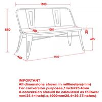 Modus Bench With Back in White