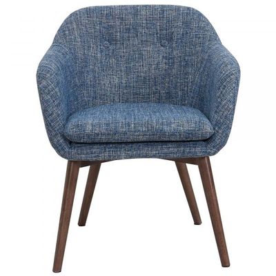 Minto Accent/Dining Chair in Blue Blend