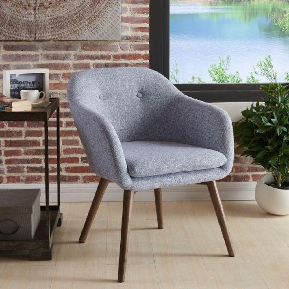 Minto Accent/Dining Chair in Grey Blend