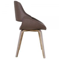 Serano Accent/Dining Chair in Brown