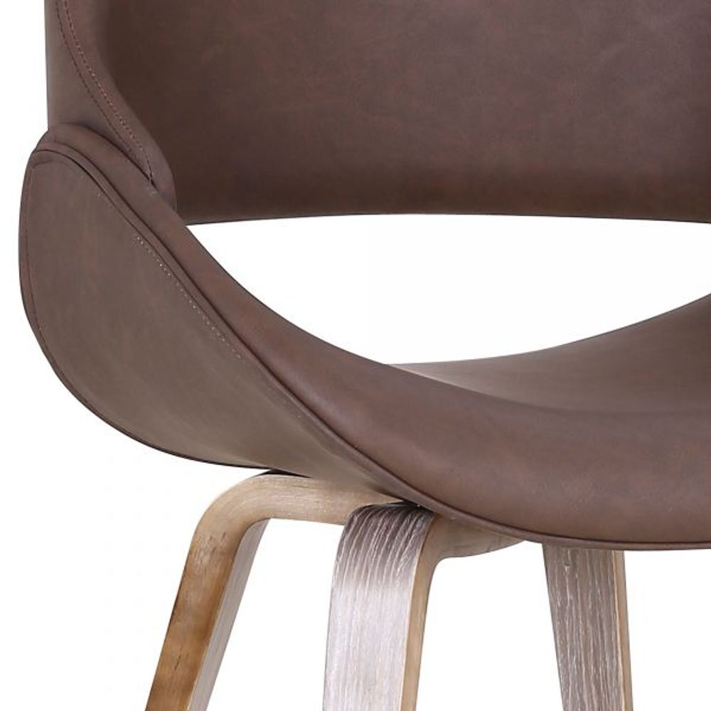 Serano Accent/Dining Chair in Brown