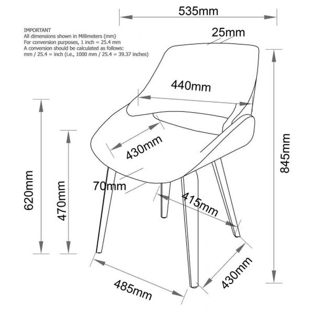 Serano Accent/Dining Chair in Brown