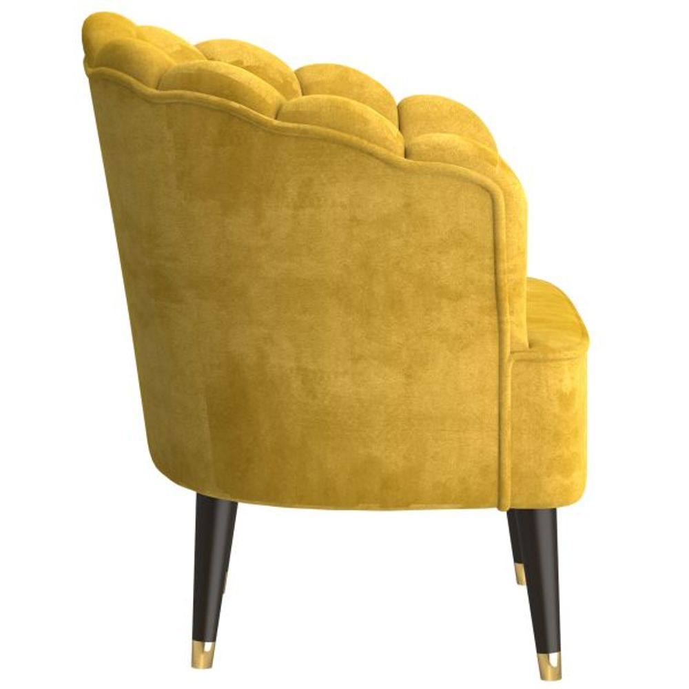 Ezra Accent Chair in Mustard