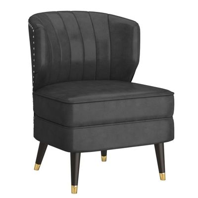 Kyrie Accent Chair in Grey