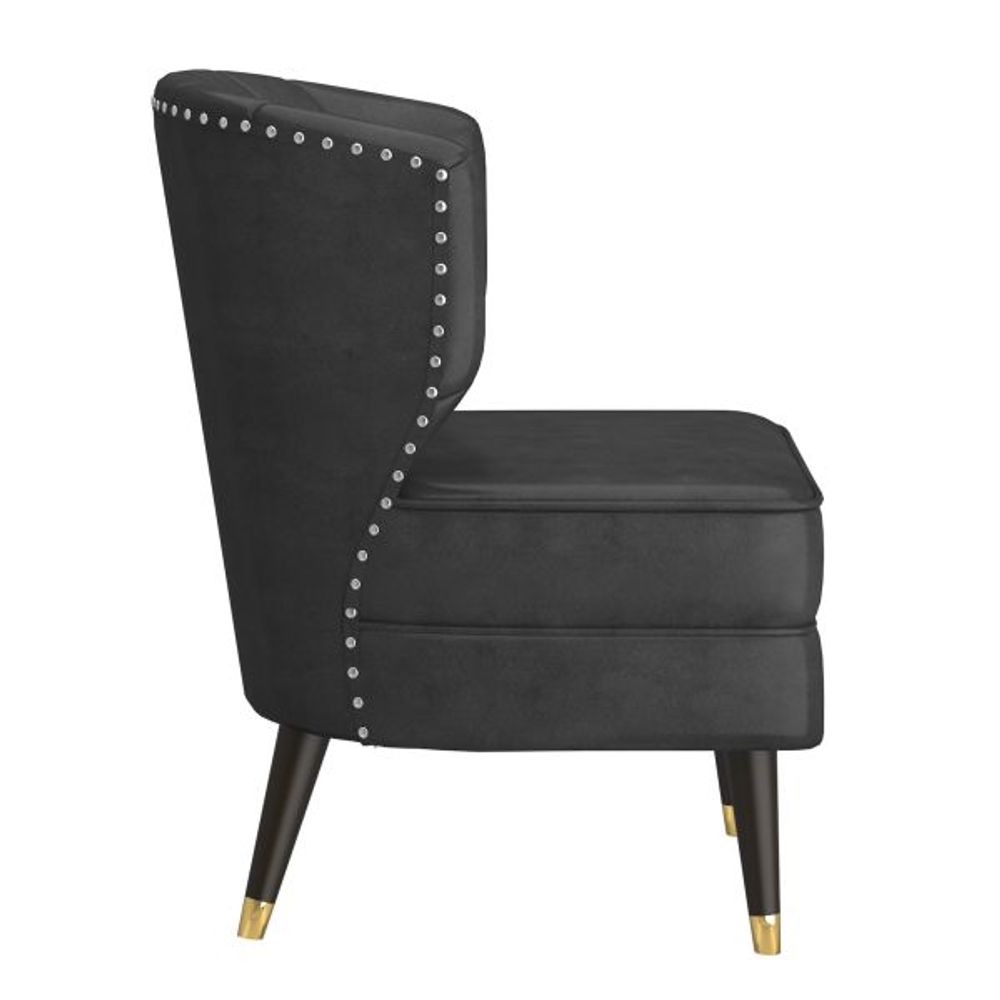 Kyrie Accent Chair in Grey