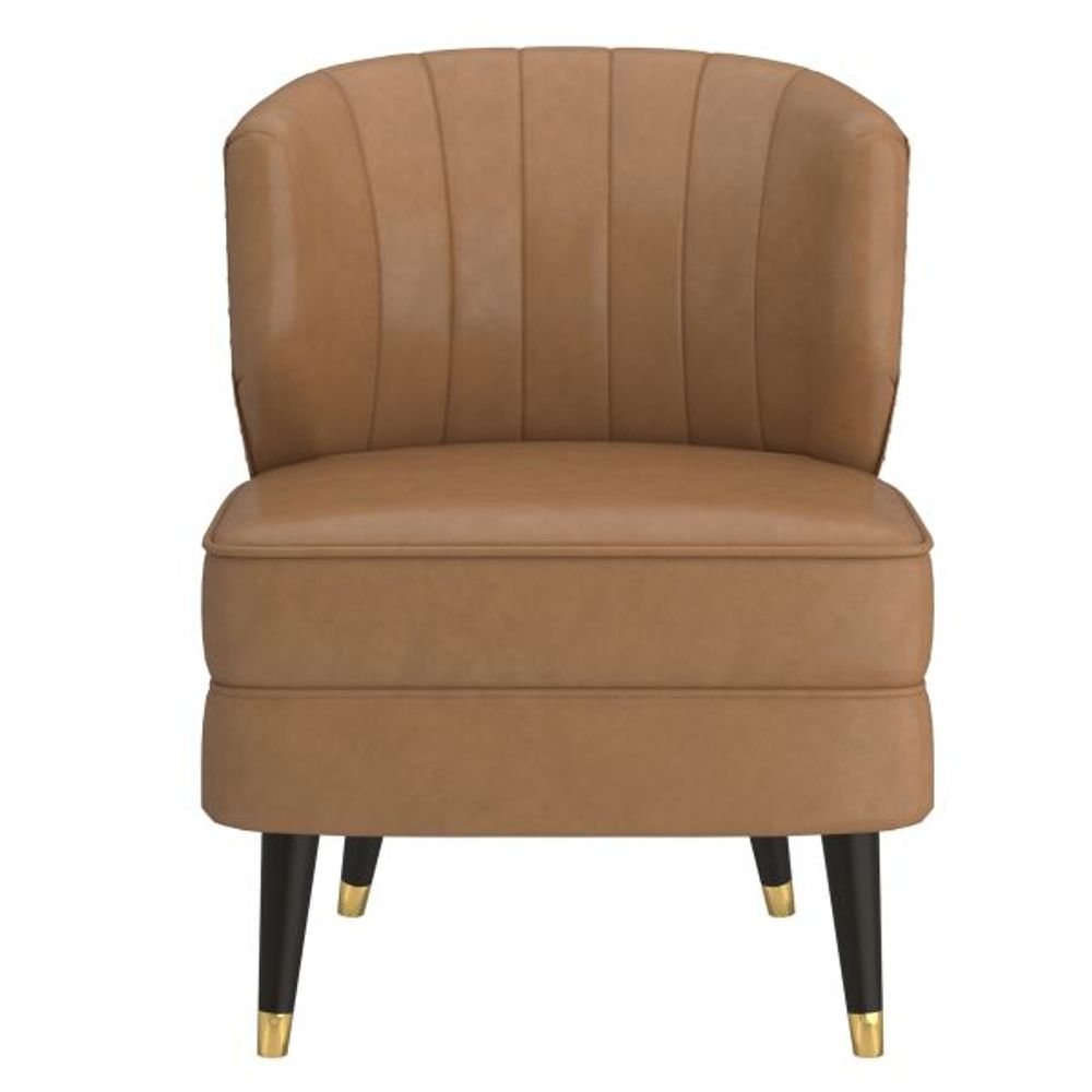 Kyrie Accent Chair in Saddle