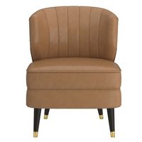 Kyrie Accent Chair in Saddle