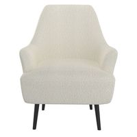 Zoey Accent Chair in Cream