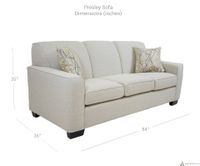 Presley Sofa - Bombshell Ivory