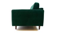 Robbie Velvet Loveseat- Emerald Green