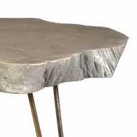 Nila Accent Table in Light Grey