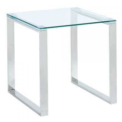 Zevon Accent Table in Silver