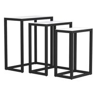 Manav 3pc Accent Table in Black