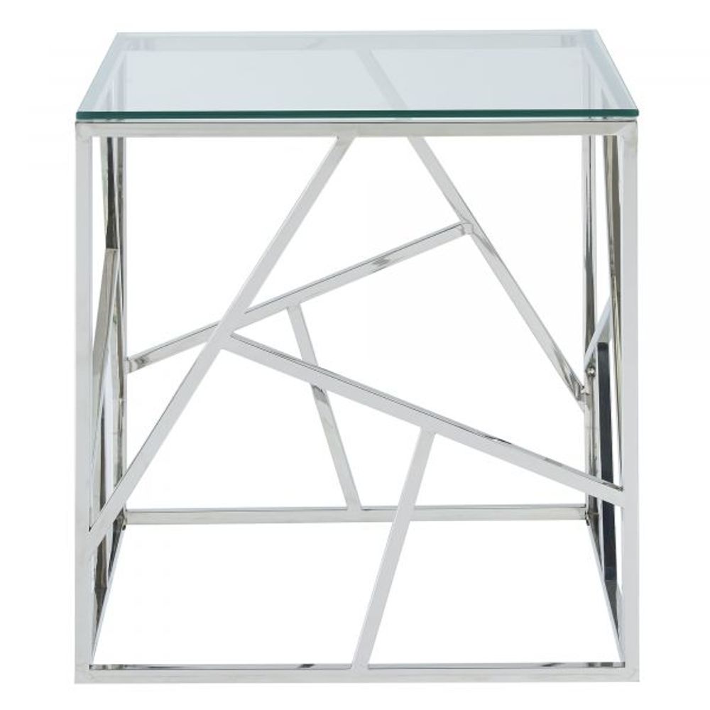 Juniper Accent Table in Silver