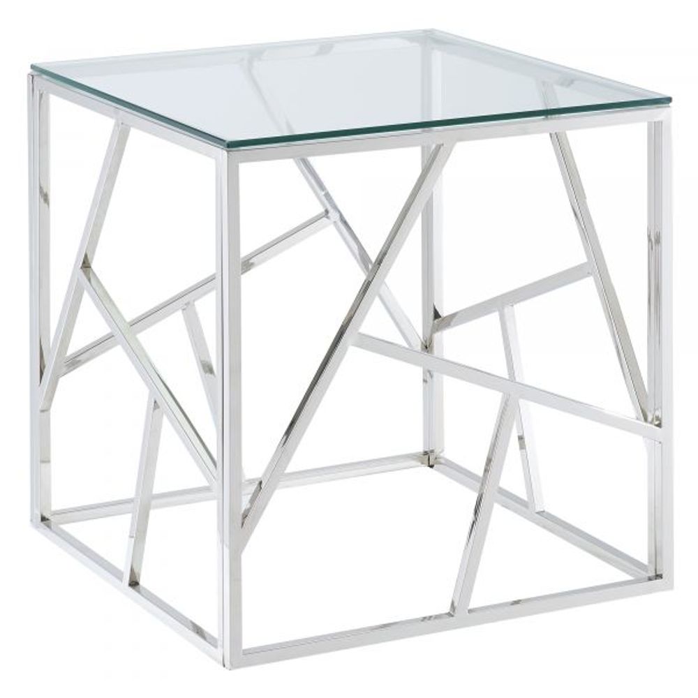 Juniper Accent Table in Silver