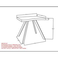 Virag Accent Table in Natural