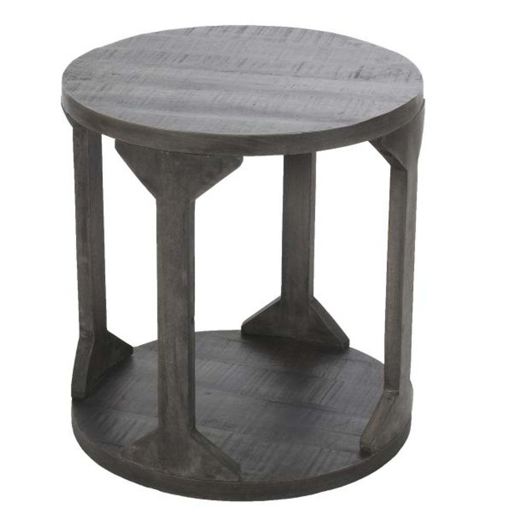 Avni Accent Table in Distressed Grey