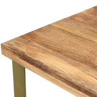 Zivah Accent Table in Natural & Aged Gold