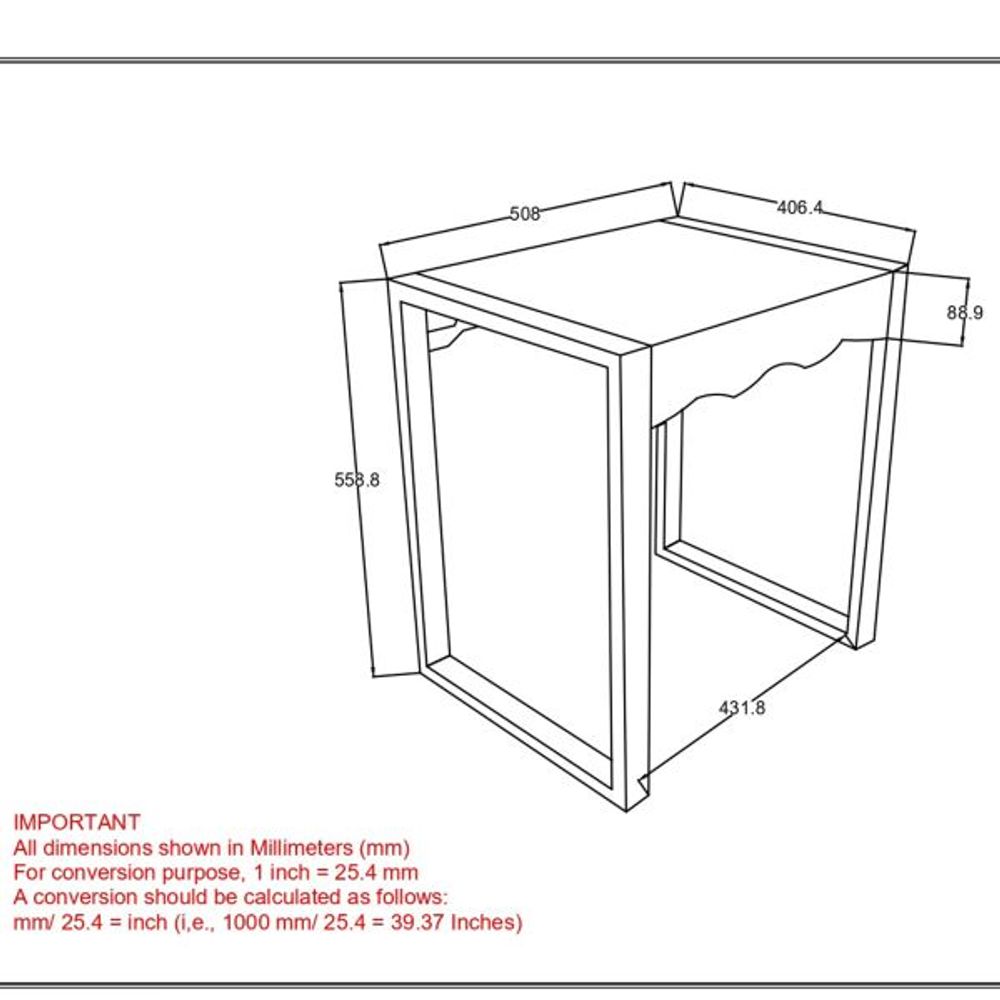 Rohani Accent Table in Natural