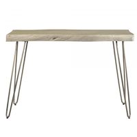 Nila Console/Desk in Light Grey