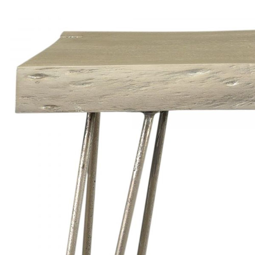 Nila Console/Desk in Light Grey