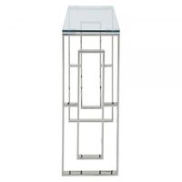 Eros Console/Desk in Silver