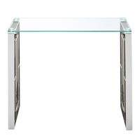 Eros Console/Desk in Silver